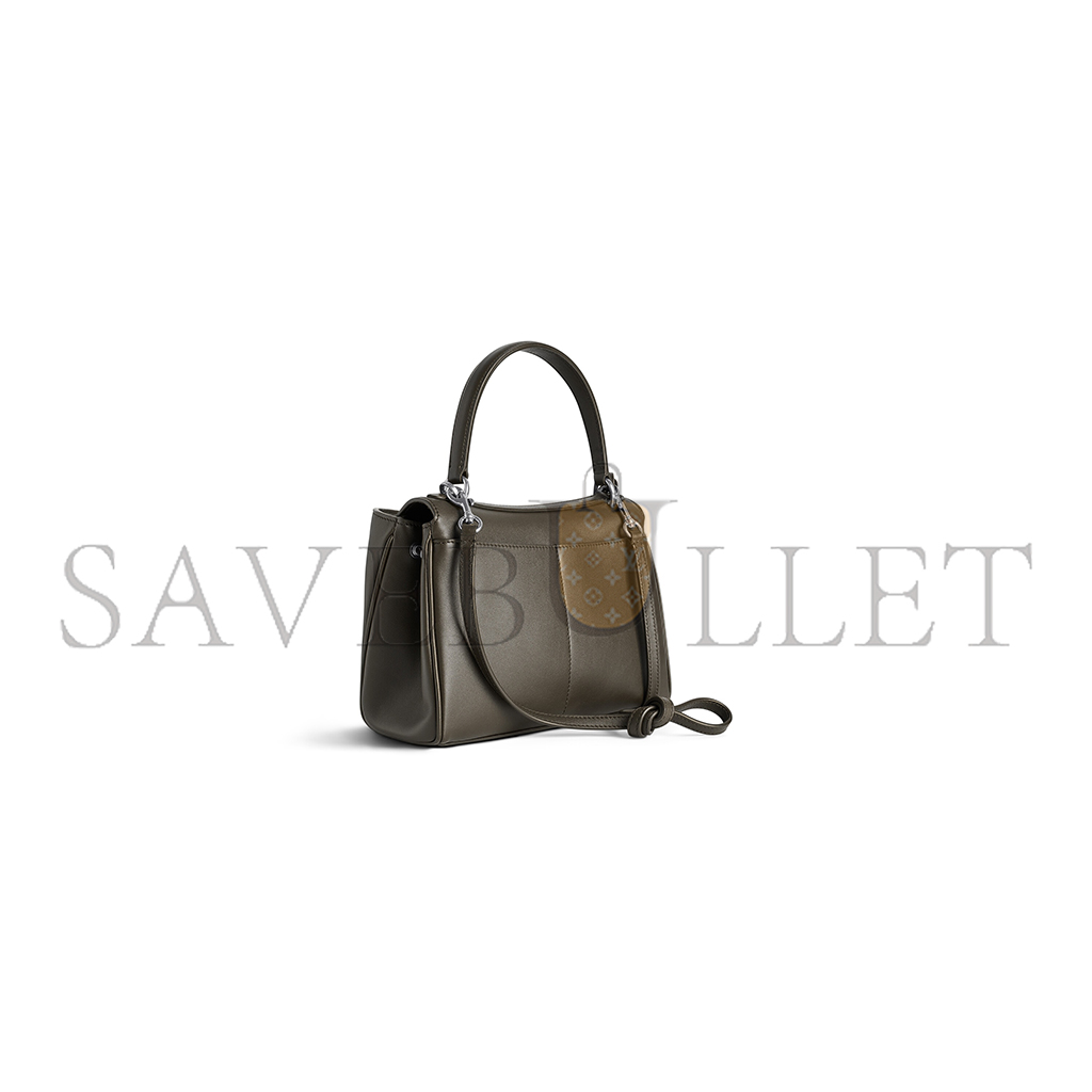 BALENCIAGA WOMEN'S RODEO MINI HANDBAG IN KHAKI 7954562AA4U3503 (22.8*9.9*8.3cm)